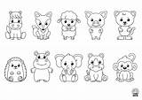 Finger Puppets Printable Animal Paper Print Pdf Kids Freebies Bw sketch template