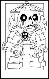 Ninjago Coloring Pages Lego Printable Color Getcolorings sketch template