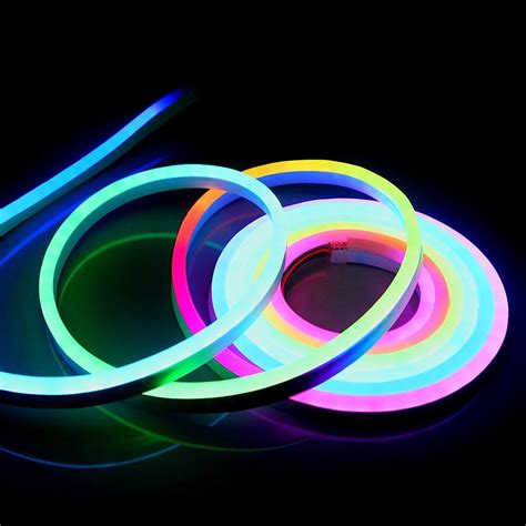 rgb ws ic flexible led neon light meter  smd ledsm led strip light dcv