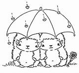 Sliekje Umbrella Digi sketch template
