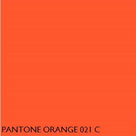 pantone fluorescent orange  panone orange