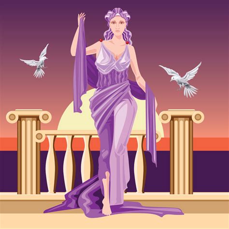 Greek Mythology Aphrodite Royalty Free Vector Clip Art Myth Clipart