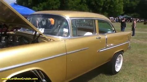 1955 Chevy Bel Air Gasser At Billetproof 2015 Youtube