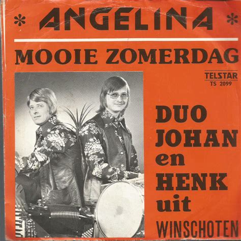 duo johan en henk angelina  vinyl discogs