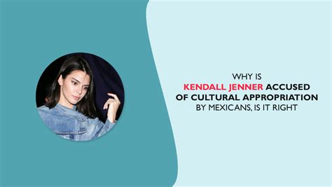why is kendall jenner accused of cultural appropriation by