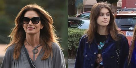 cindy crawford and kaia gerber go bowling with best buddies cindy