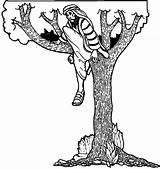 Zacchaeus Jesus Climbs Printable sketch template
