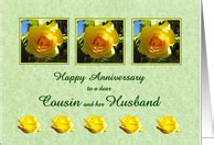 wedding anniversary cards  cousin husband  greeting card universe
