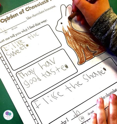 easter writing prompts  kids  love firstieland  grade