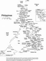 Philippines Map Printable Blank Maps Philippine Outline Drawing Ng Mapa Pilipinas Royalty Plain Colored Na Manila Rehiyon City Travel Phillipines sketch template