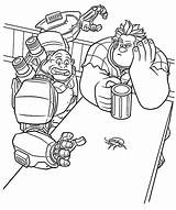 Pages Wreck Ralph Coloring Bored Bug Table Printable Getcolorings Adults Kids Getdrawings sketch template