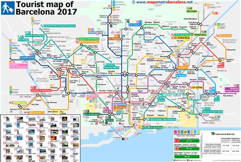 maps update  barcelona city map tourist barcelona map tourist attractions