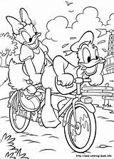 Duck Colouring Daisy sketch template