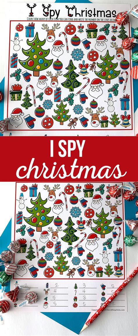 christmas  spy  printable game christmas  spy  printable