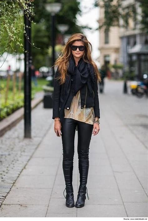 Outfits With Black Leggings 24 Ways To Wear Black Leggings Mode