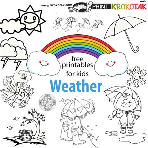 weather kids crafts images  pinterest kids crafts