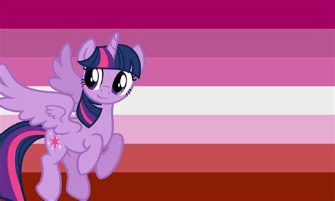Pride Flags — Twilight Sparkle And Sci Twi Are Both Lesbians