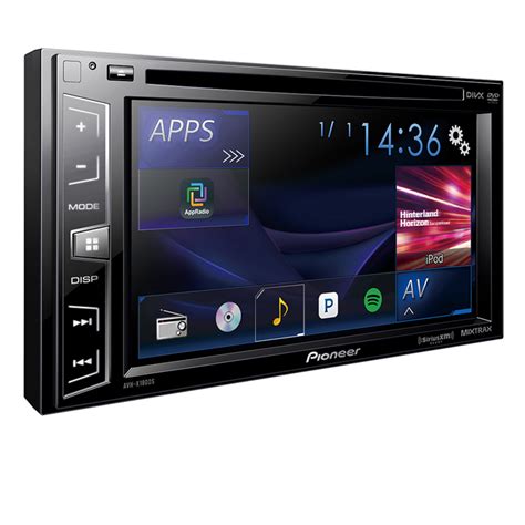 pioneer avh xs double din dvd receiver   display siri eyes  siriusxm ready