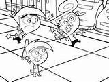 Coloring Pages Fairly Parents Odd Oddparents Sheets Colouring Nick Captain Jr America Printable Cartoon Books Food sketch template