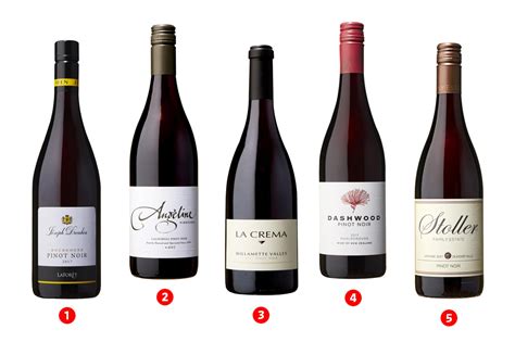 pinot noirs    discriminating guide wsj