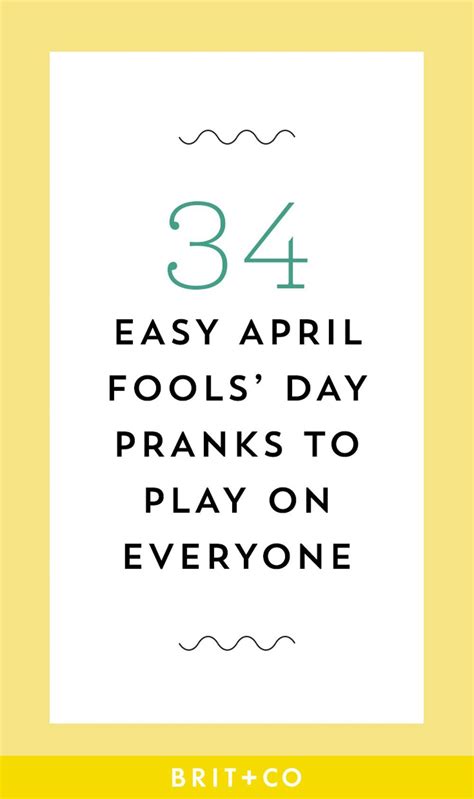 easy april fools day pranks  play   friends  year funny april fools pranks