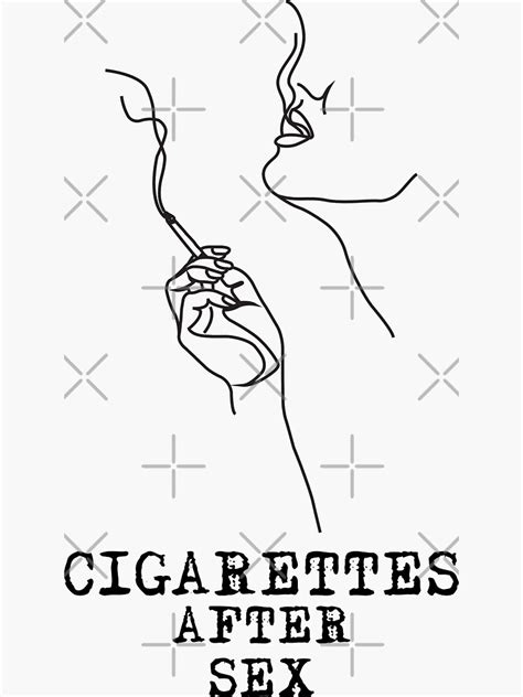 Cigarettes After Sex Poster Sticker For Sale By Vishalnair Redbubble