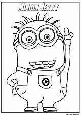 Coloring Pages Halloween Minion Valentine Minions Print Getcolorings Color sketch template