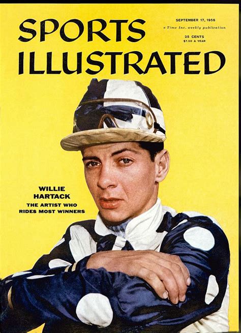 willie hartack jockey sports illustrated cover by sports illustrated