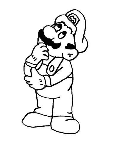 mario bros coloring pages learn  coloring