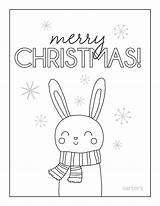 Kidspartyworks Bunny Merry Hello sketch template