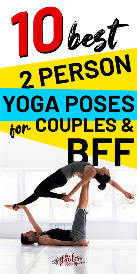 bff  person yoga poses  cool yoga friendship