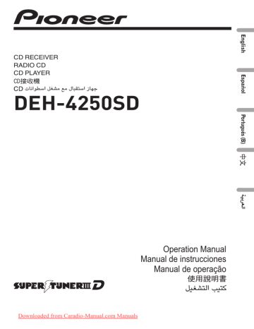 pioneer deh sd user guide manual manualzz