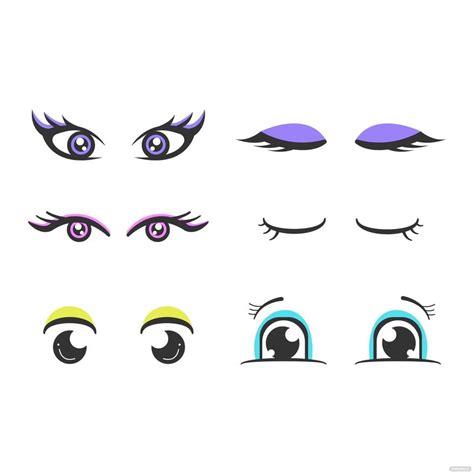 unicorn eyes printable