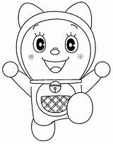 Doraemon Coloring Pages Doremon Cartoon Easy Drawings Cute Sheets Tsgos Sketches Printable sketch template