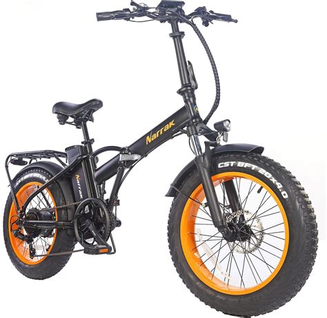 amazoncom narrak  folding fat tire electric bicycle  brushless motor vah