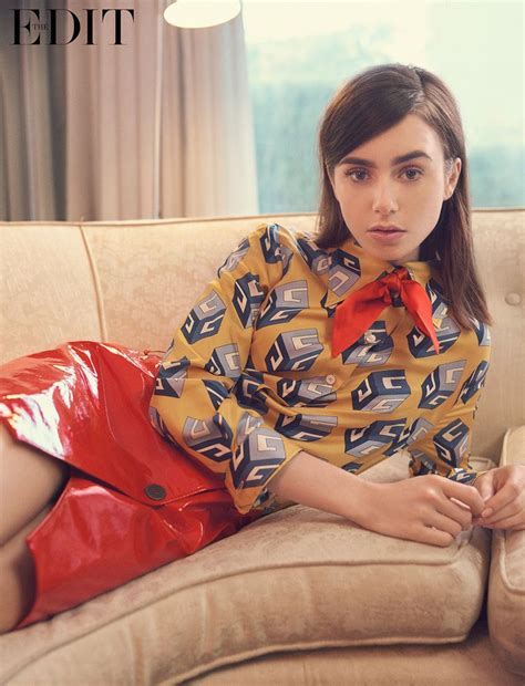 Lily Collins Was Praised By A Friend For Losing Weight For Anorexia