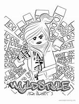 Wyldstyle sketch template