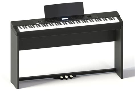 asset electric piano casio privia px  cgtrader