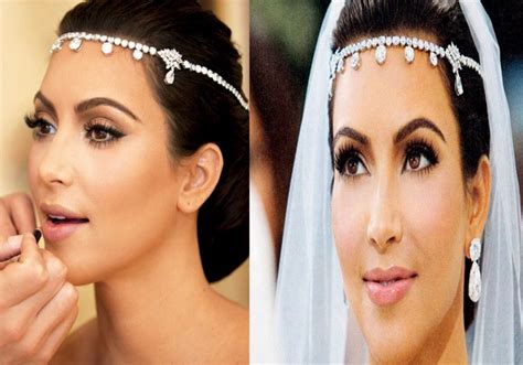 Perfect Kim Kardashian Wedding Makeup Kim Kardashian Makeup Looks