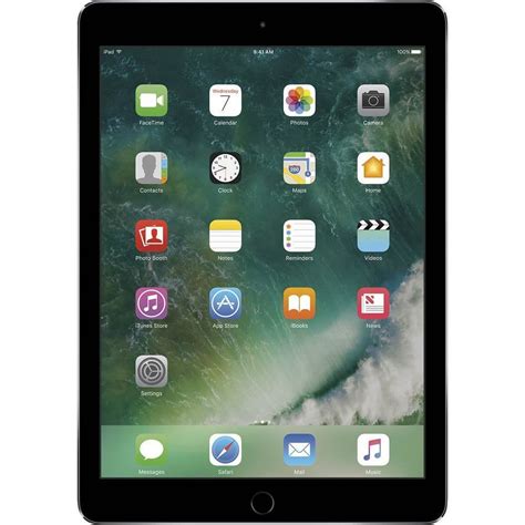 refurbished apple ipad air  wifi gb  ios tablet space gray mgllla walmartcom