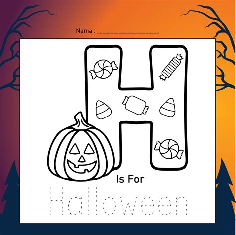 fun  printable halloween worksheets     printablee