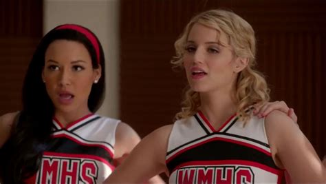 Santana And Quinn Glee Season 5 Glee Glee Cast