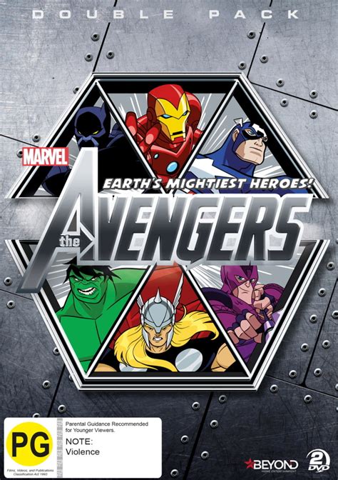 Avengers Earth S Mightiest Heroes Double Pack Dvd Buy