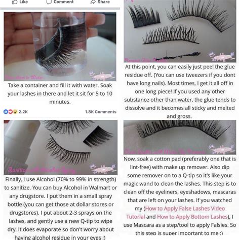 tips    clean  reuse false eyelashes pin atacquaintcd fake