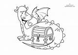 Coloring Pages Dragon Tales Fairy Ayelet Keshet sketch template