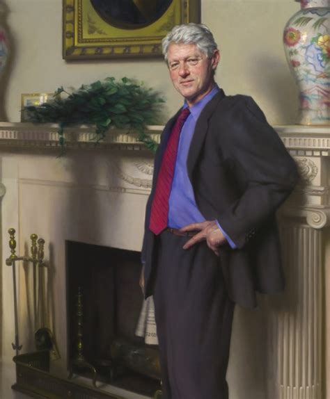 Bill Clinton S Presidential Portrait Has A Reference To Monica Lewinsky