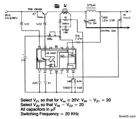 aconverterwithhighinputvoltage powersupplycircuit circuit diagram seekiccom