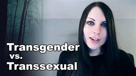 difference between transgender and transsexual youtube