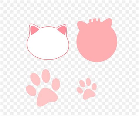 cat paw drawing cartoon png xpx cat animal track animation