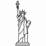 Estatua Liberty Freiheitsstatue Patung Facil Liberdade Estatuas Redeemer Kebebasan Pngwing Esculturas Putih Monokrom Escultura Loudlyeccentric Humana Humano Imágen Monumento Similars sketch template